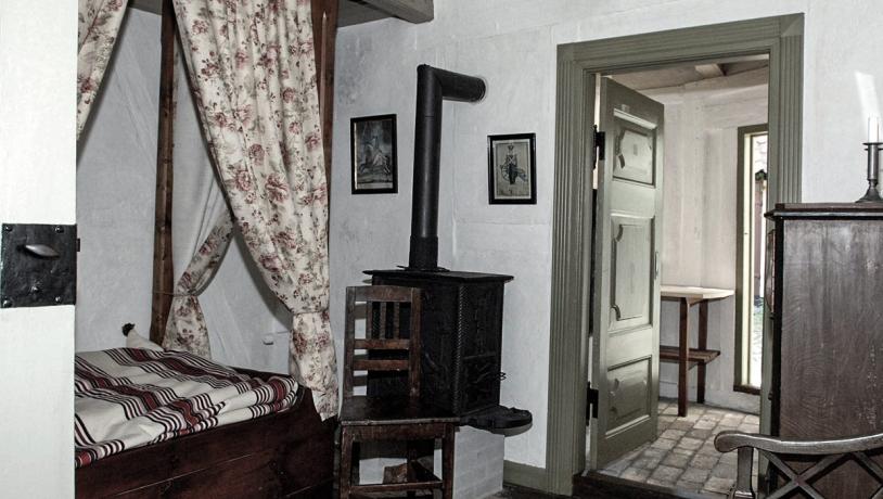 H.C. Andersens barndomshjem soveværelse