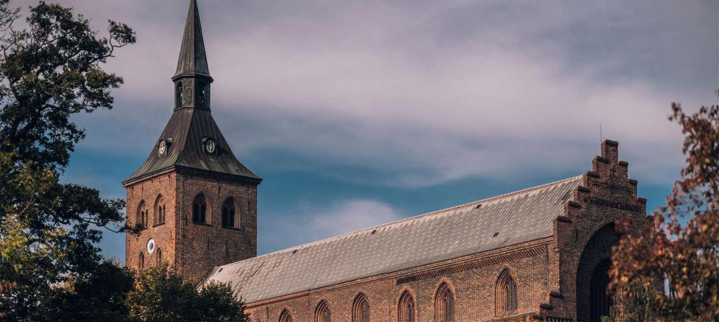 Odense Domkirke efterår