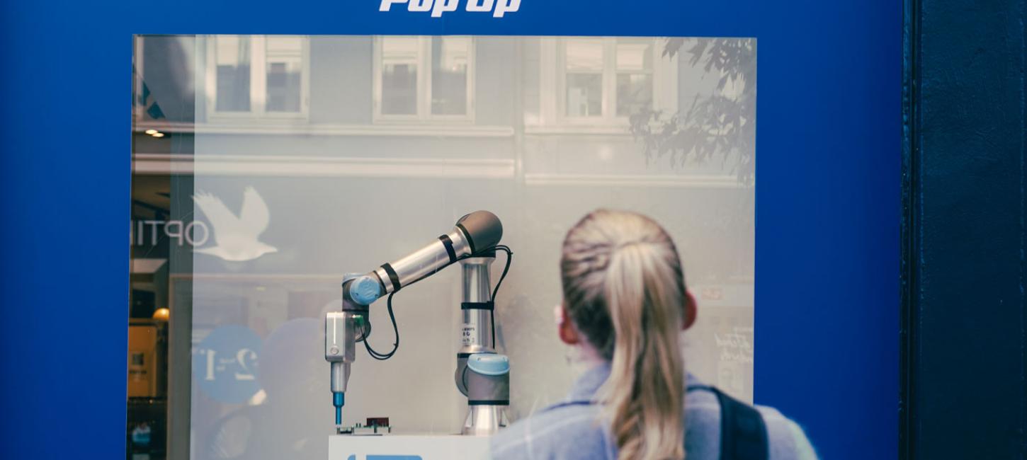 Robot Pop Up i Kongensgade