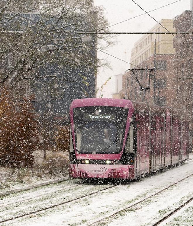 Juleekspres i sne 2024 højformat
