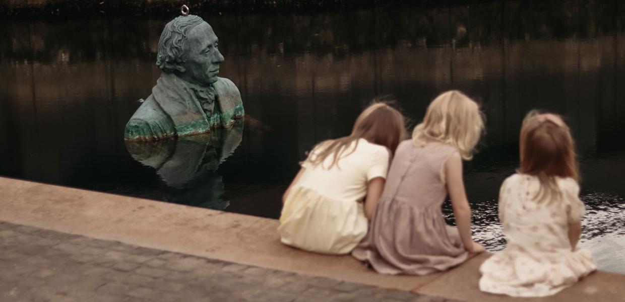 3 piger på Odense Havn