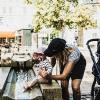 Mor og baby i Brandtsområdet