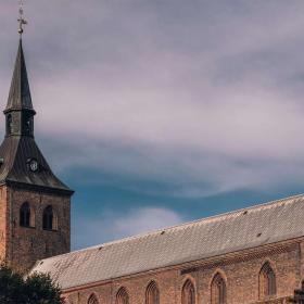 Odense Domkirke efterår
