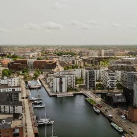 Dronebillede Odense Havn